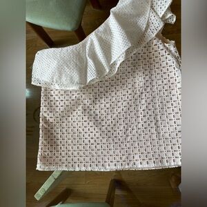 J Crew one shoulder top in excellent condition